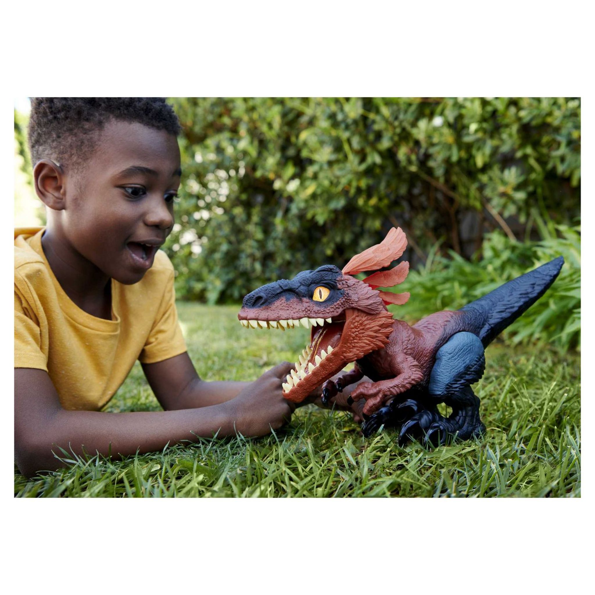 Voir la diapositive 3 : MATTEL Figurine interactive Dinosaure Pyroraptor Ultimate Supreme Jurassic World