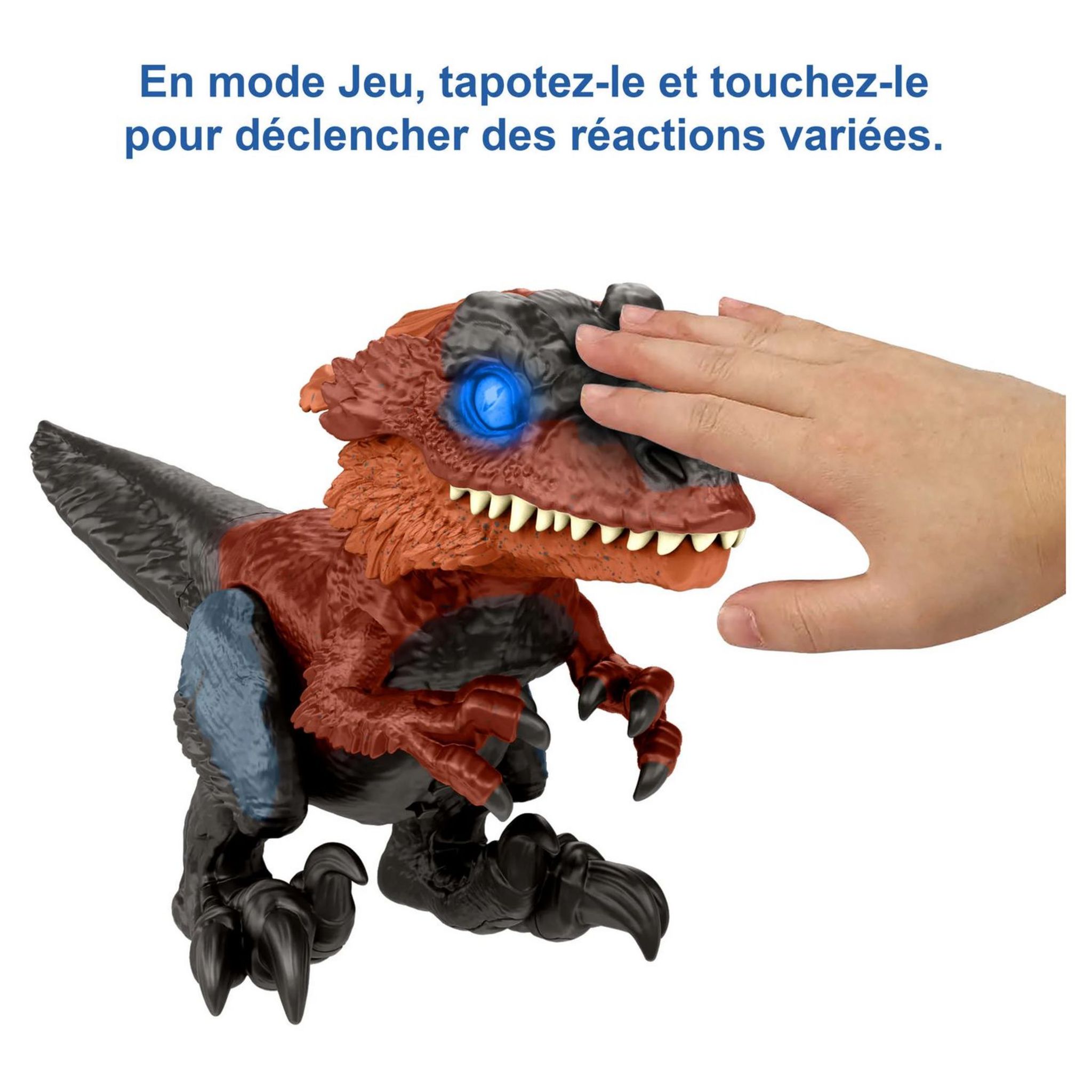 Voir la diapositive 4 : MATTEL Figurine interactive Dinosaure Pyroraptor Ultimate Supreme Jurassic World