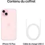 APPLE iPhone 15 Plus 256 Go - Rose