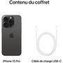 Voir la diapositive 5 : APPLE iPhone 15 Pro 128 Go - Titane Noir