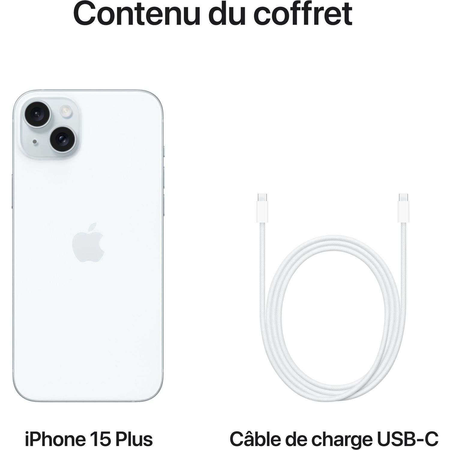 Voir la diapositive 5 : APPLE iPhone 15 Plus 128 Go - Bleu