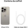 Voir la diapositive 5 : APPLE iPhone 15 Pro 128 Go - Titane Naturel
