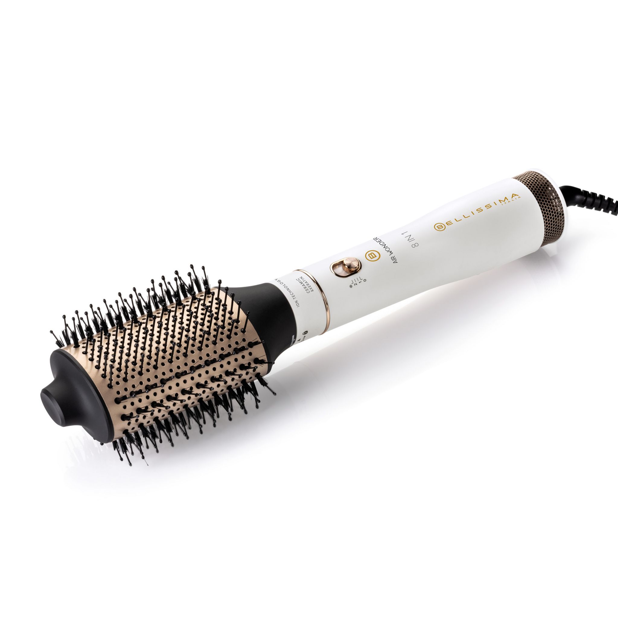 Voir la diapositive 3 : BELLISSIMA Brosse soufflante 11847 - Blanc satiné