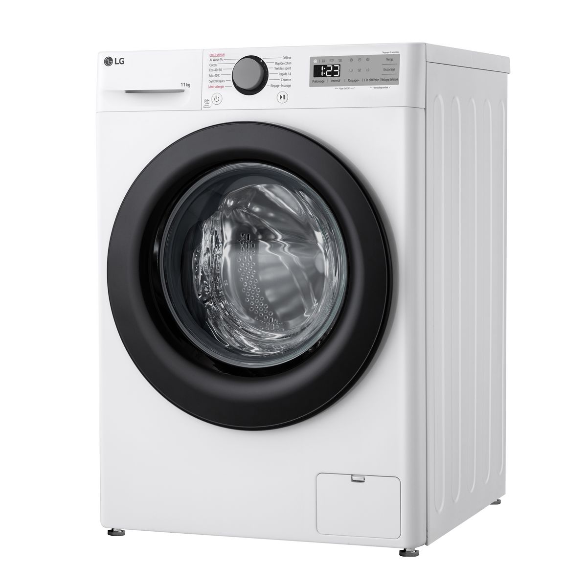 LG Lave linge hublot à induction F14R15WHS, 11 Kg, 1400 T/min, A