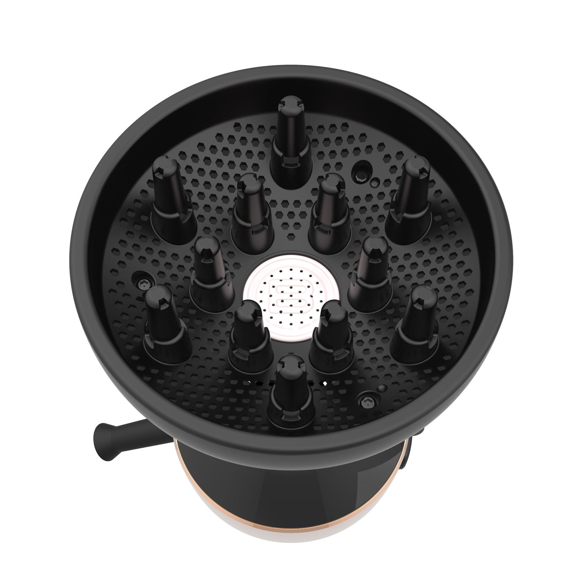 Voir la diapositive 2 : BELLISSIMA Diffuseur pour sèche cheveux 11799 - Noir