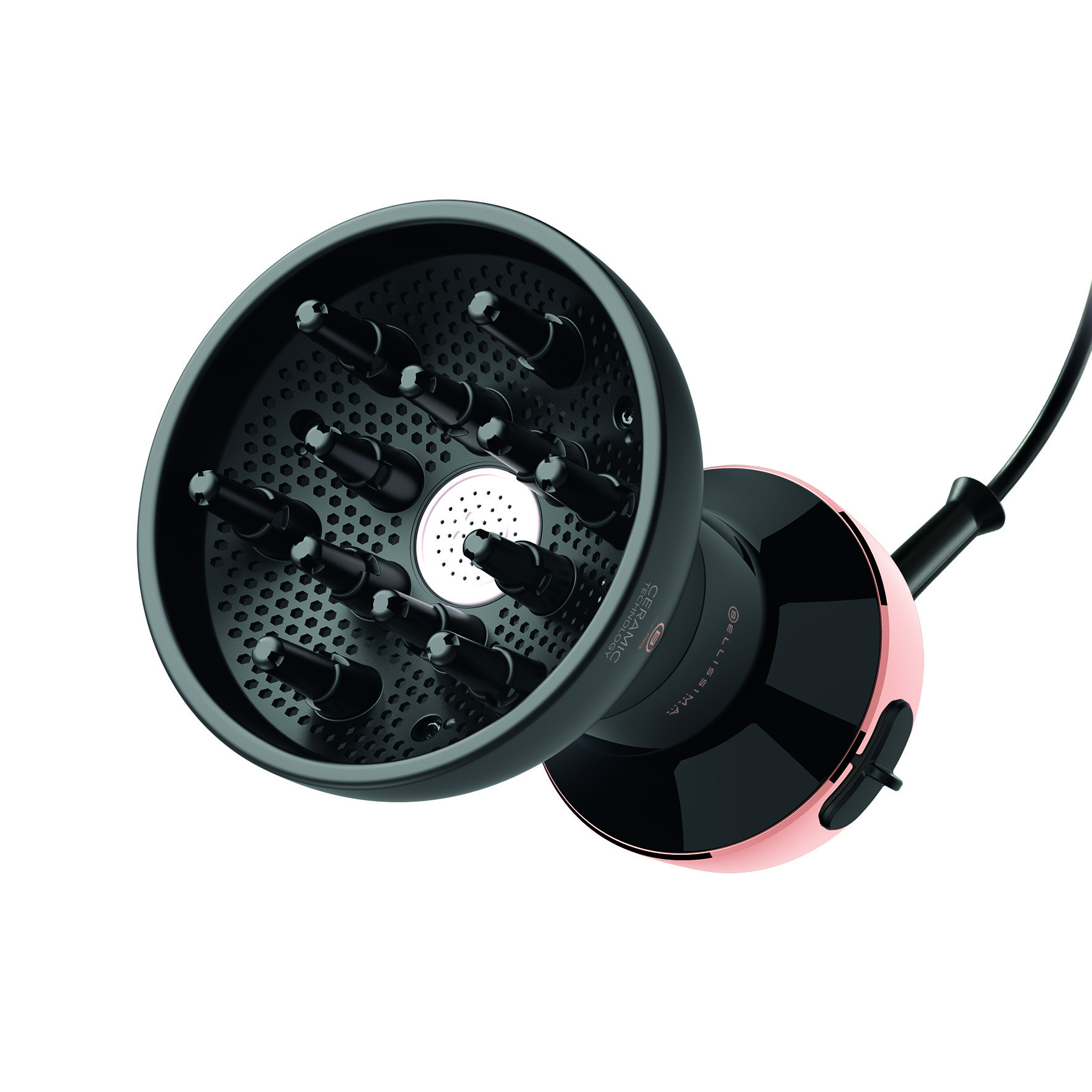 Voir la diapositive 3 : BELLISSIMA Diffuseur pour sèche cheveux 11799 - Noir