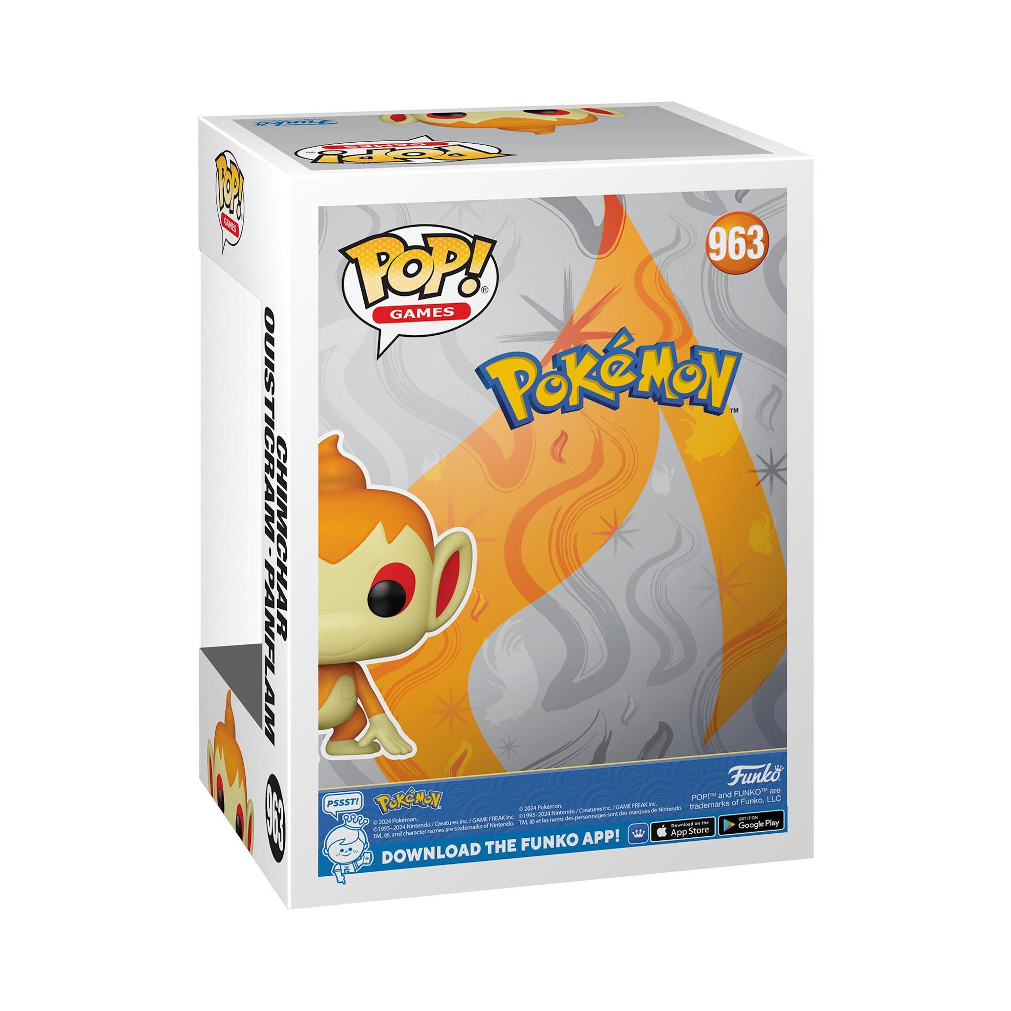 Voir la diapositive 3 : FUNKO Figurine Pop Games Pokémon Chimchar