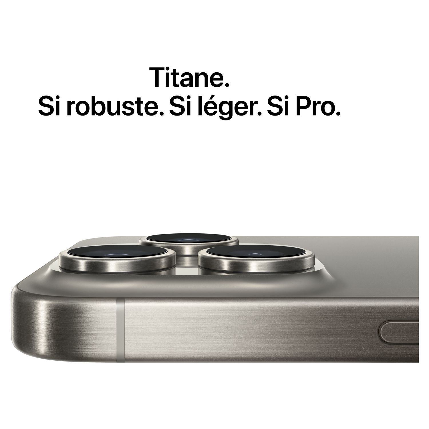 Voir la diapositive 3 : APPLE iPhone 15 Pro Max 1To - Titane Naturel