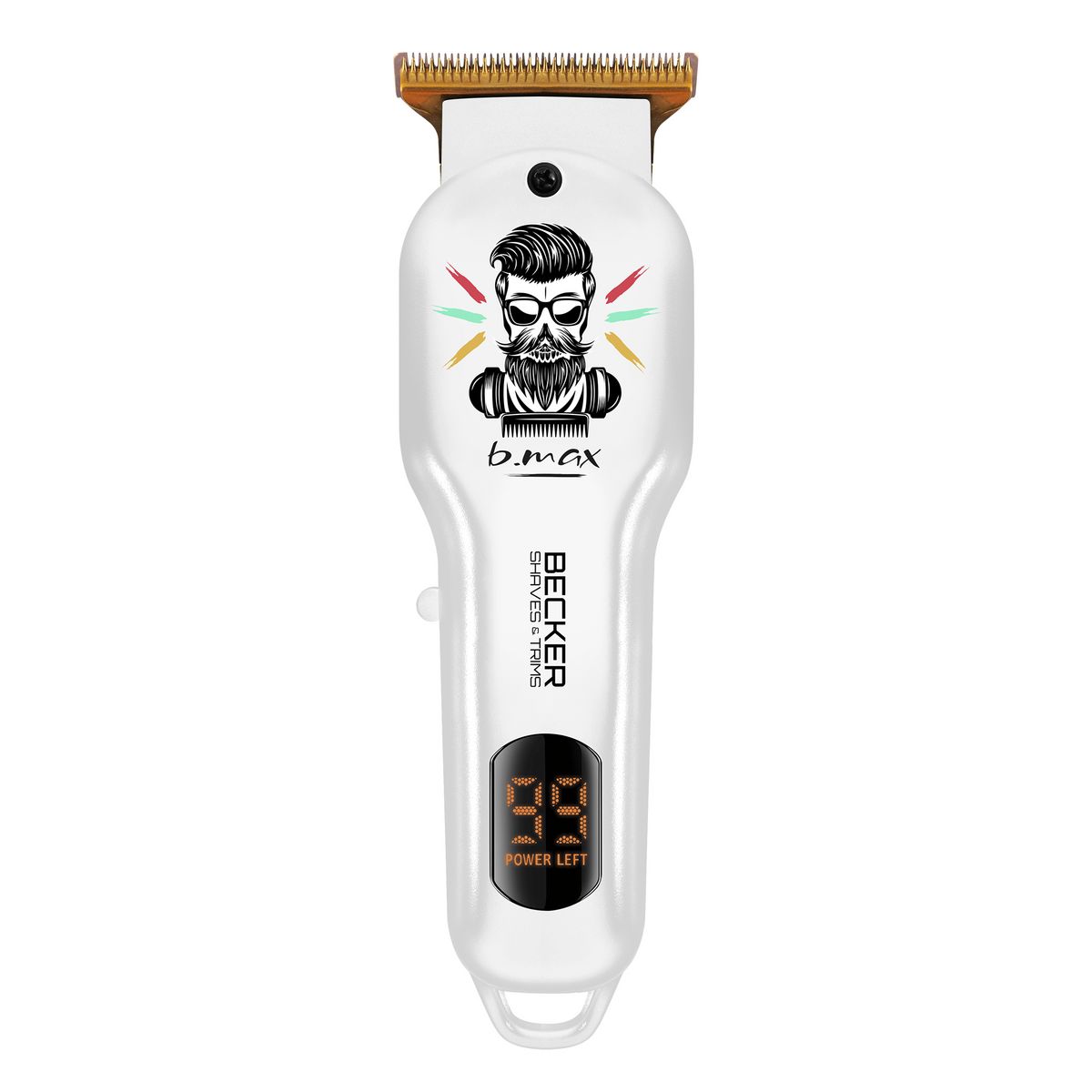 BECKER SHAVES & TRIMS Tondeuse sans fil B MAX - Blanc