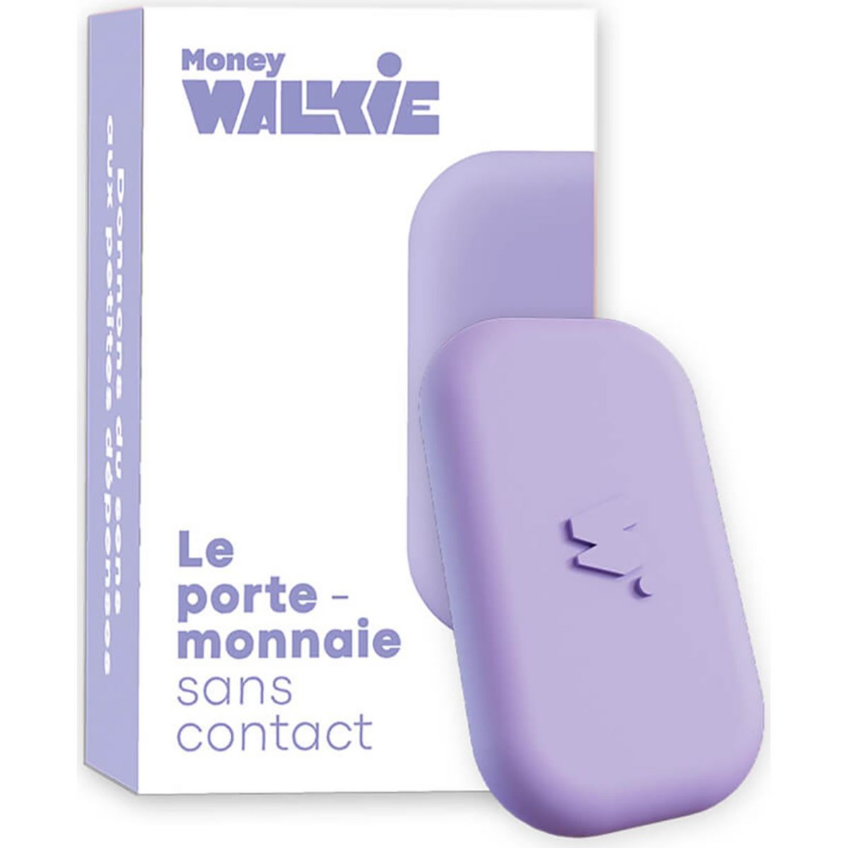 MONEY WALKIE Porte monnaie sans contact Pop - Violet