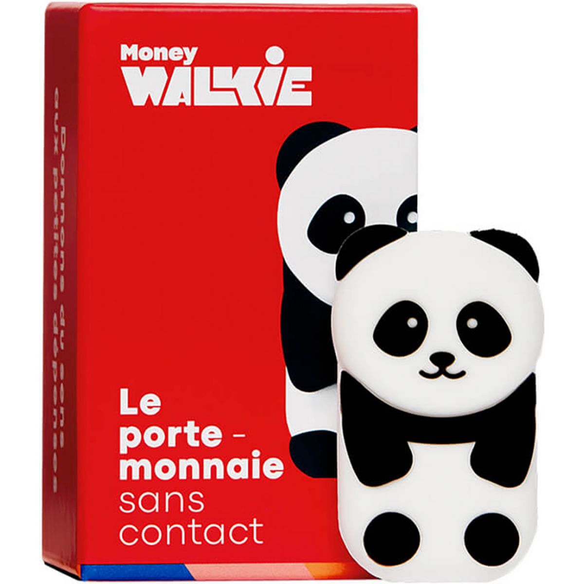 MONEY WALKIE Porte Monnaie sans contact - Panda