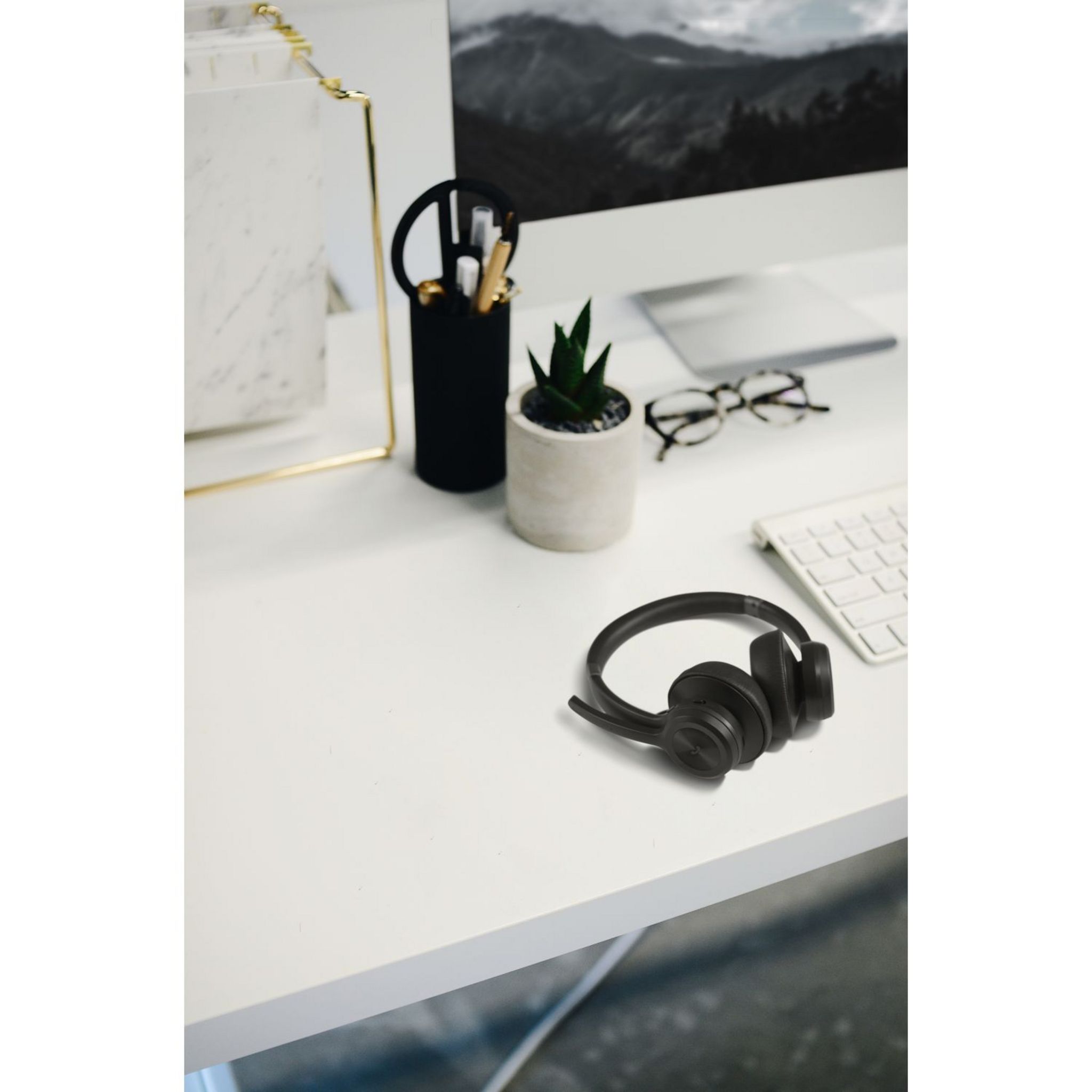Voir la diapositive 4 : QILIVE Casque de bureau ENC sans fils Q.3405 - Noir