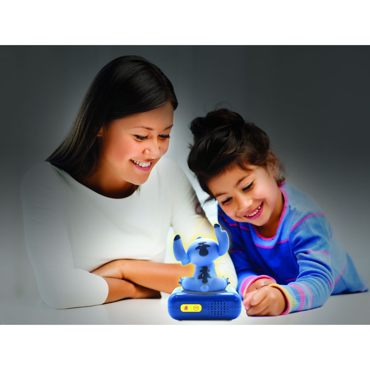 LEXIBOOK Réveil Stitch 3D