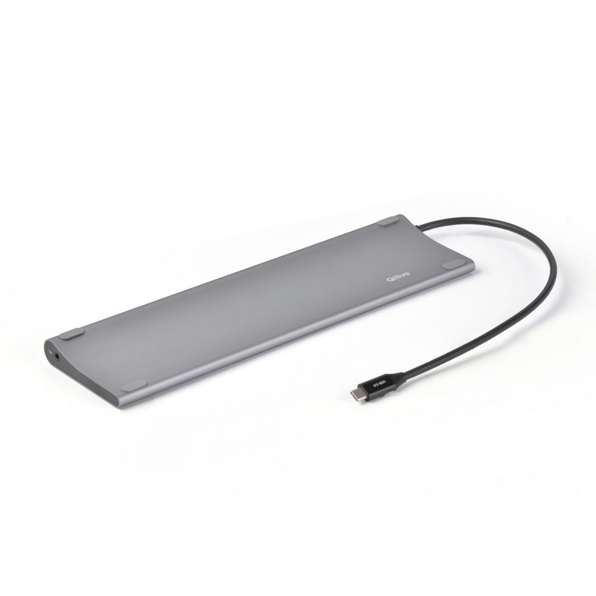 QILIVE Hub USB-C 10 en 1 Q.3439 - Gris