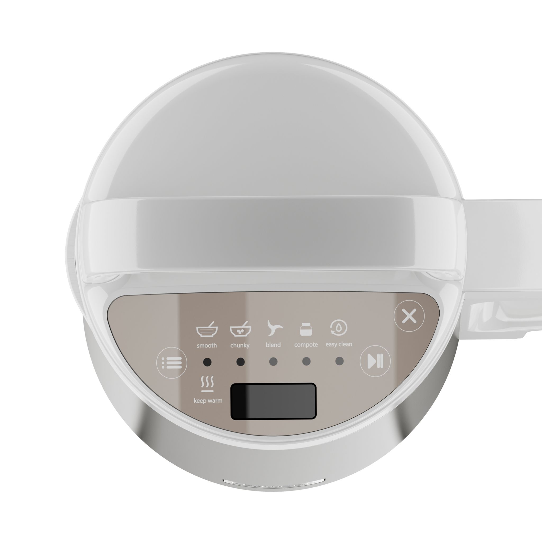 Voir la diapositive 5 : KENWOOD Blender chauffant CBL01.000BS - Silver