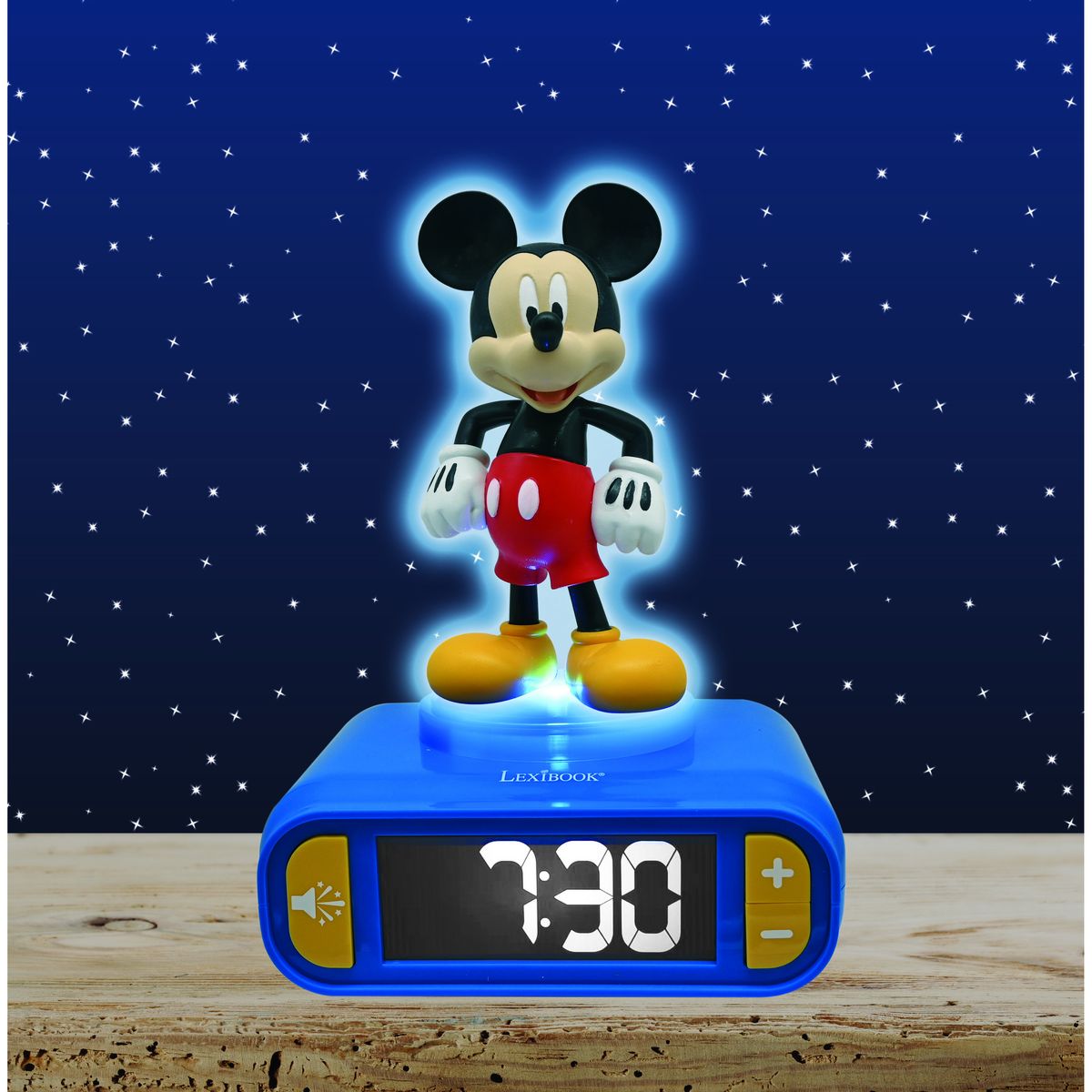 LEXIBOOK Réveil Mickey 3D