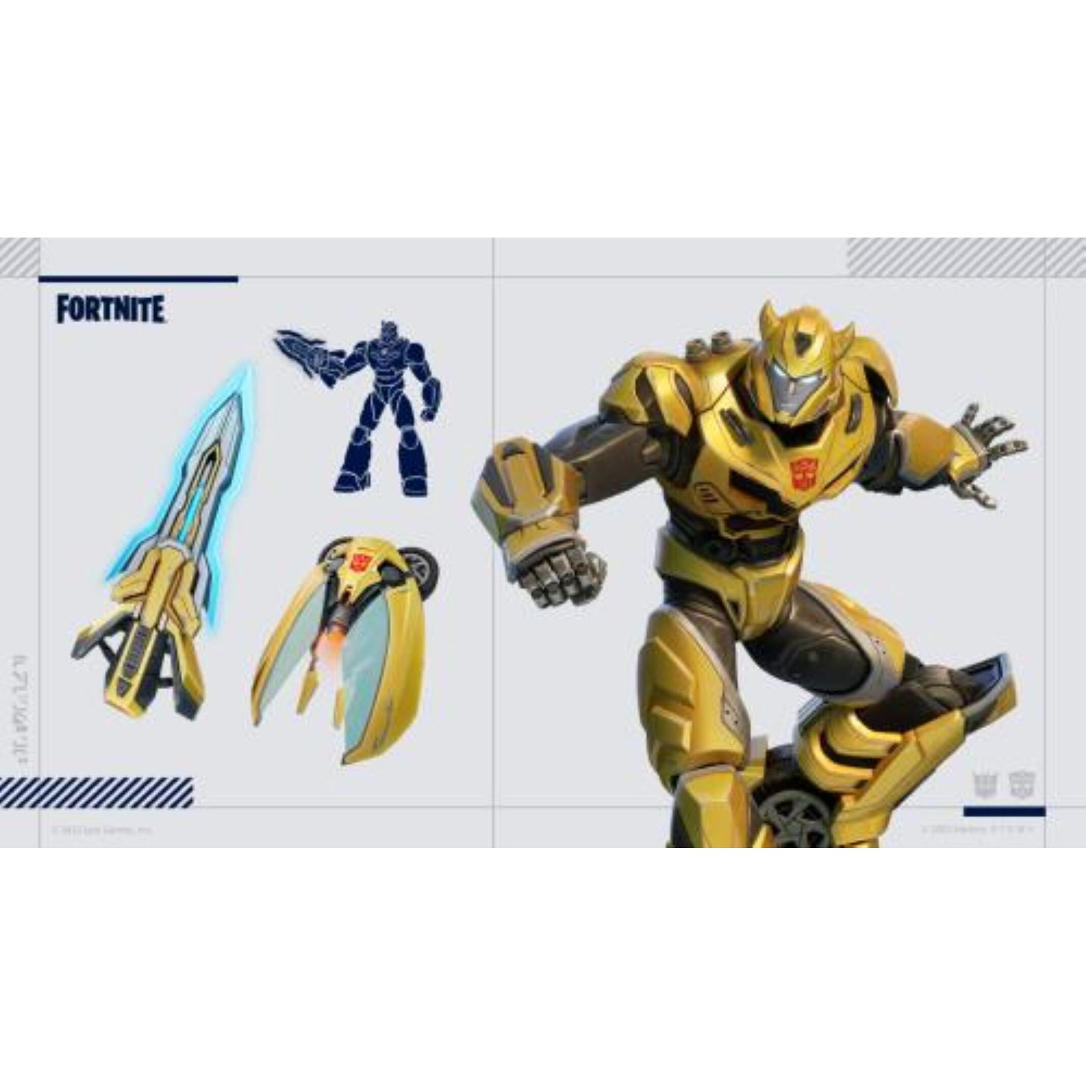 Voir la diapositive 3 : Fortnite - Pack Transformers Nintendo Switch