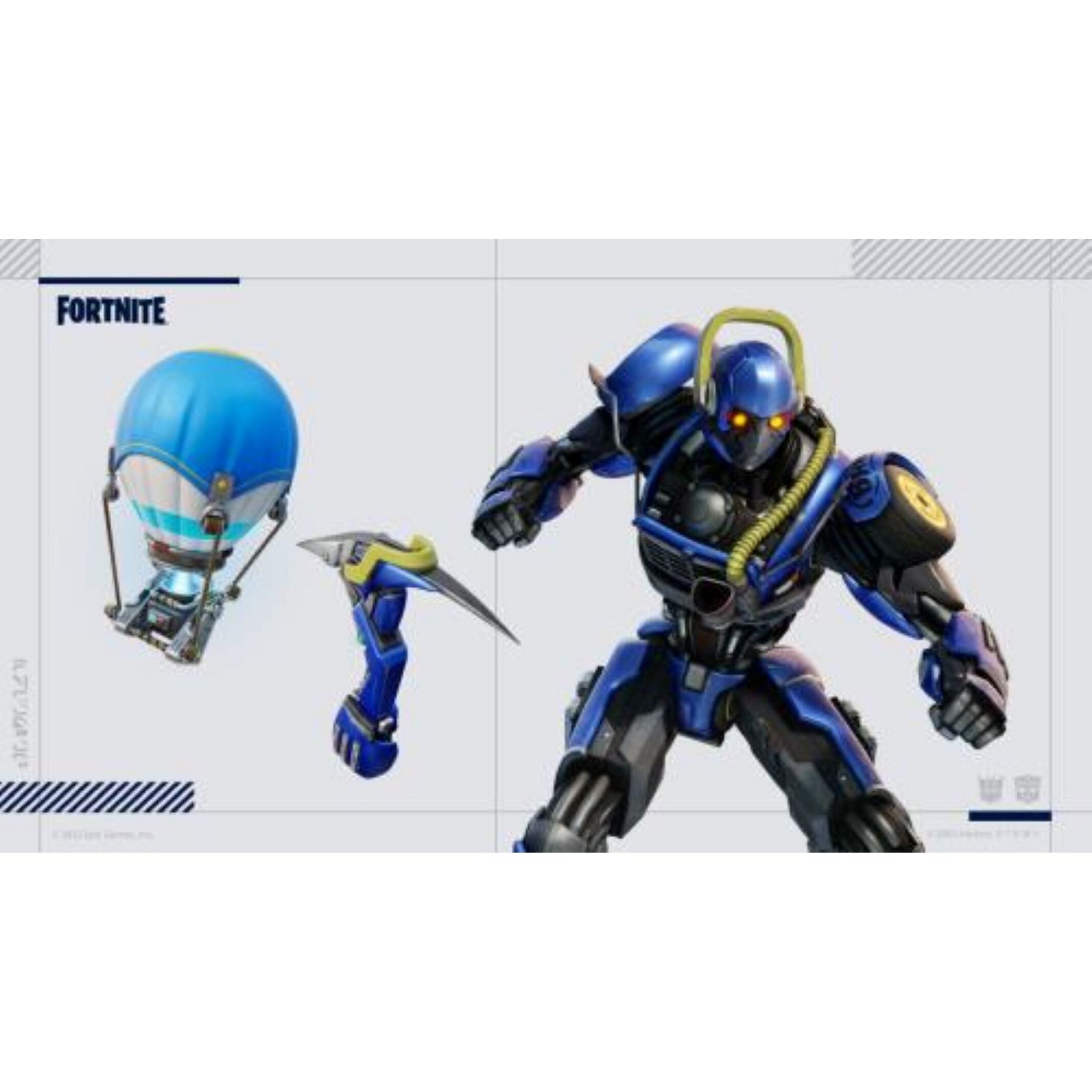 Voir la diapositive 4 : Fortnite - Pack Transformers PS5