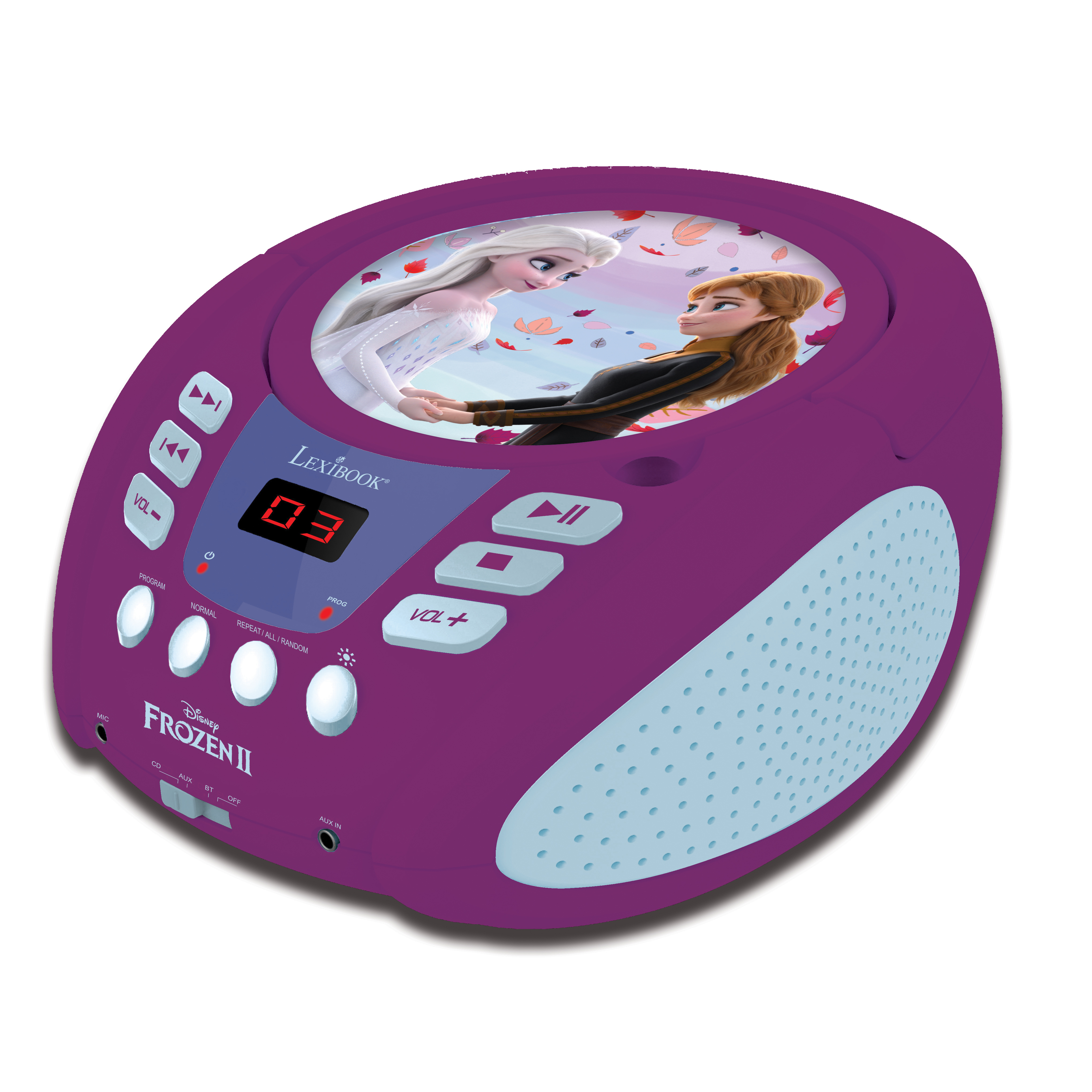 Voir la diapositive 3 : LEXIBOOK Lecteur CD Frozen