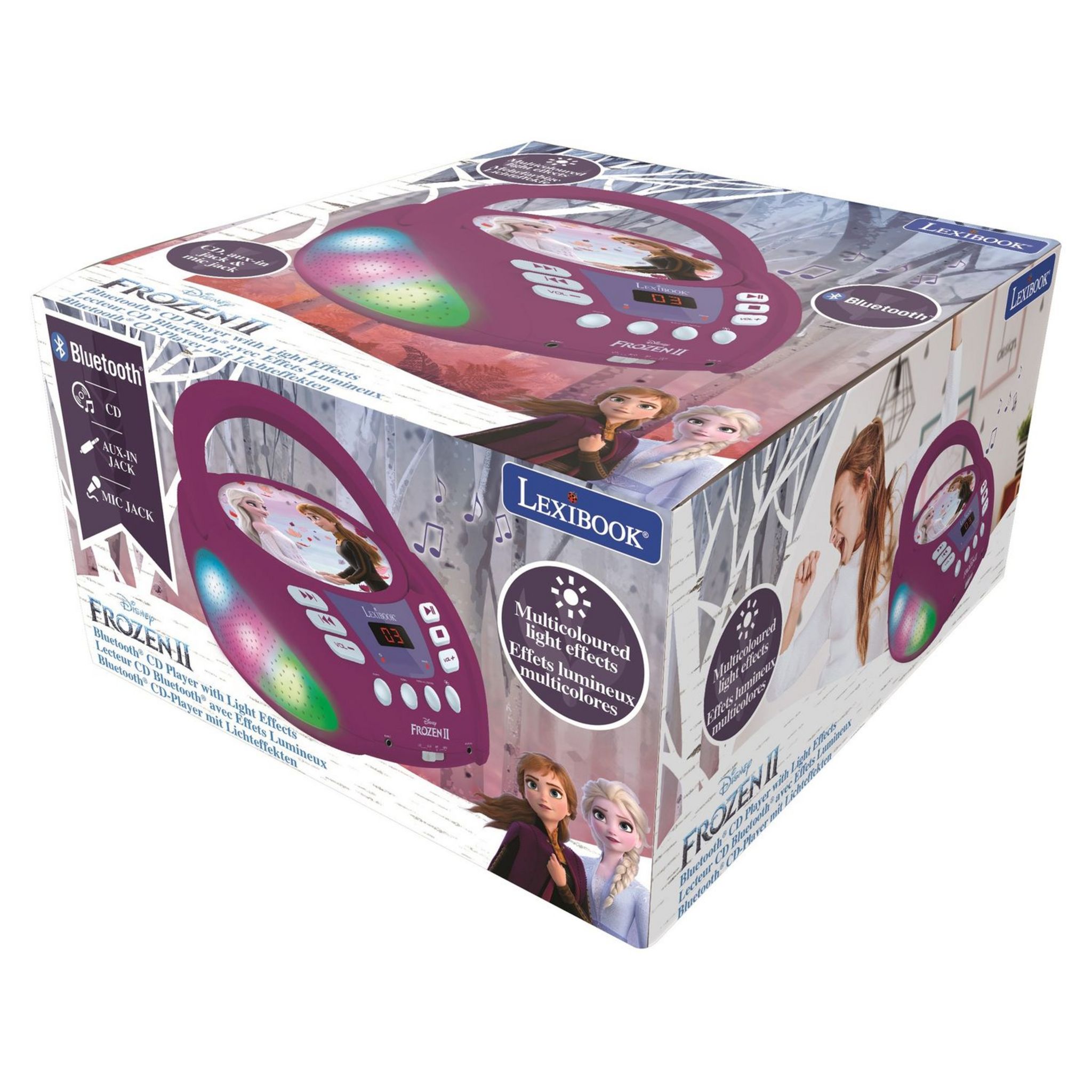 Voir la diapositive 5 : LEXIBOOK Lecteur CD Frozen