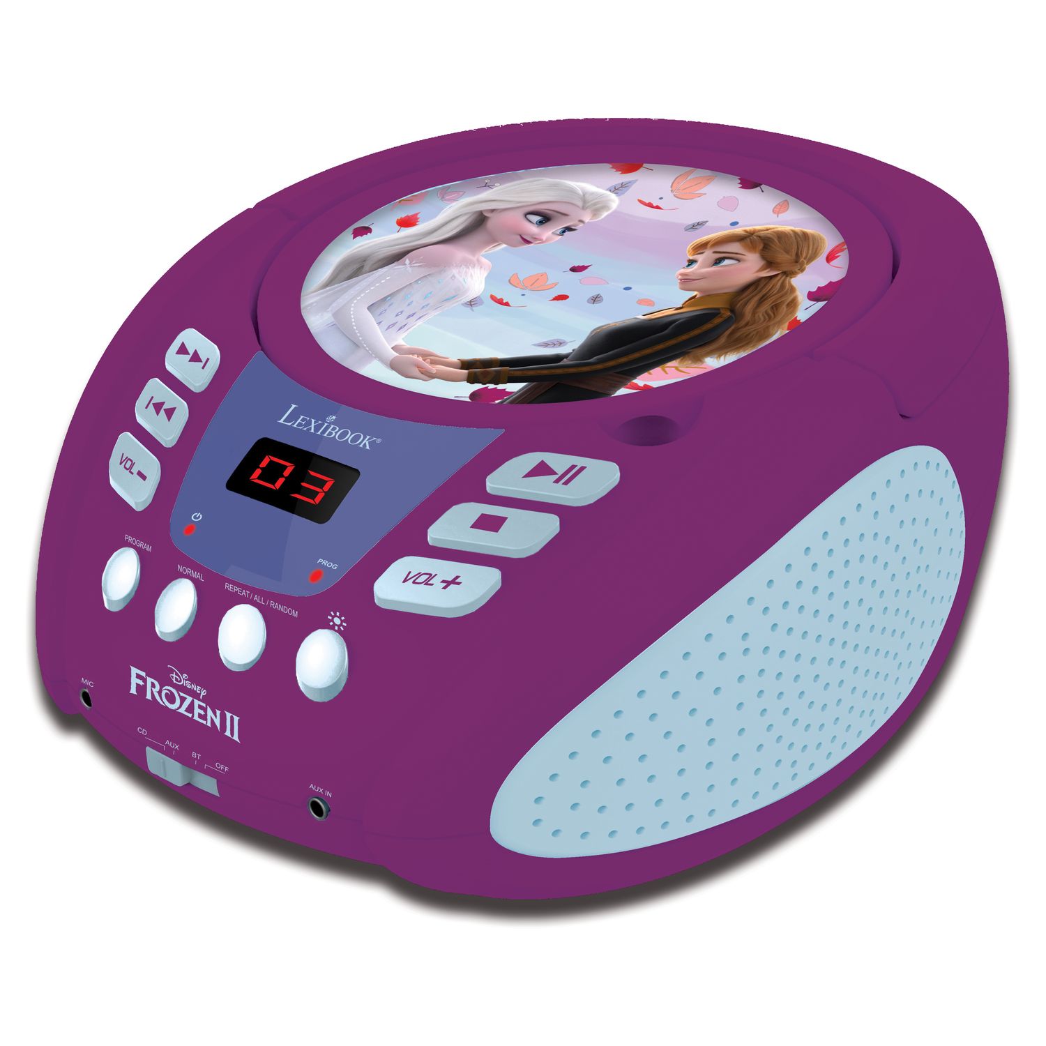 Voir la diapositive 7 : LEXIBOOK Lecteur CD Frozen