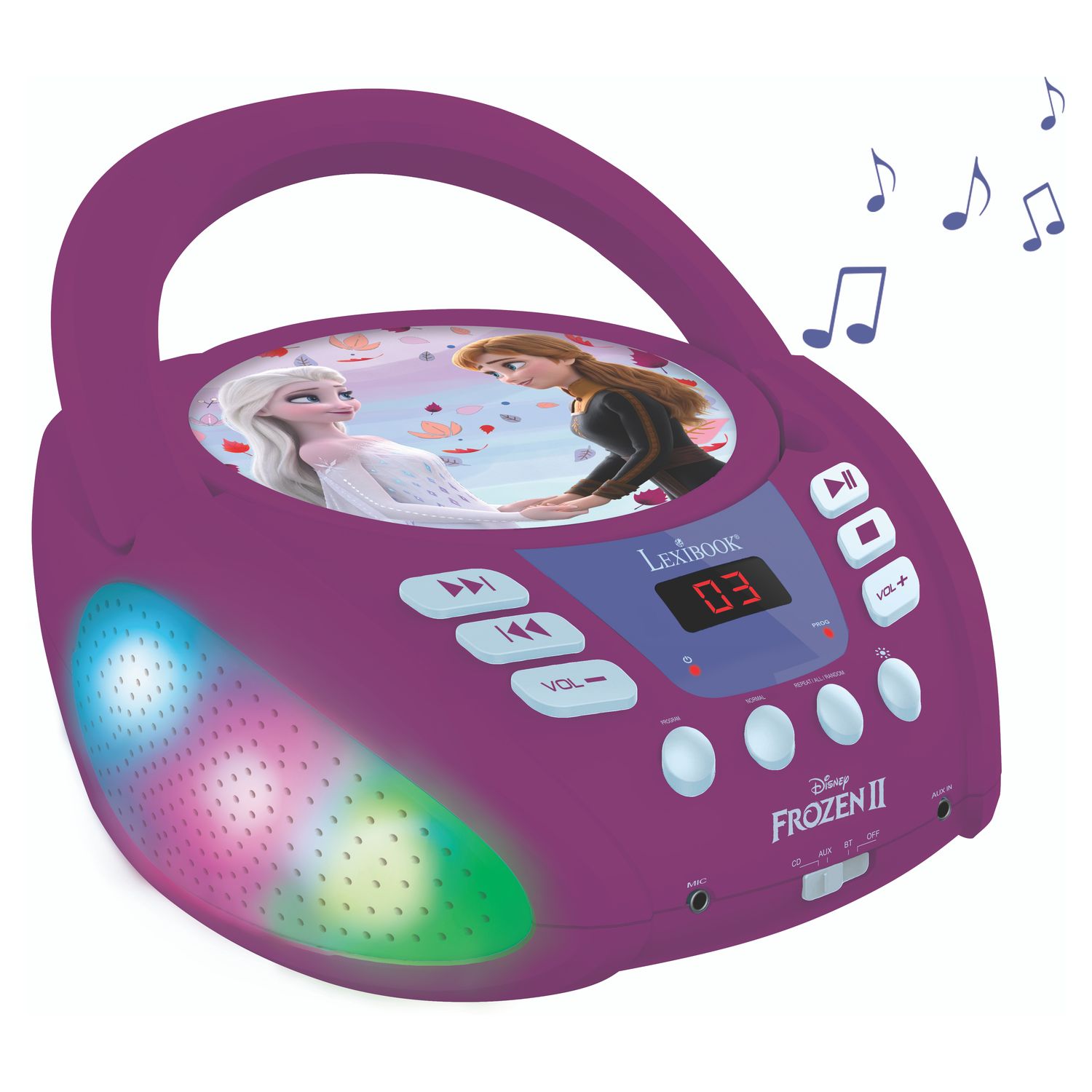 Voir la diapositive 8 : LEXIBOOK Lecteur CD Frozen