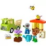 LEGO DUPLO Ma Ville 10419 Prendre Soin des Abeilles et des Ruches, Jouet Éducatif pour Enfants, 2 Figurines d'Abeilles