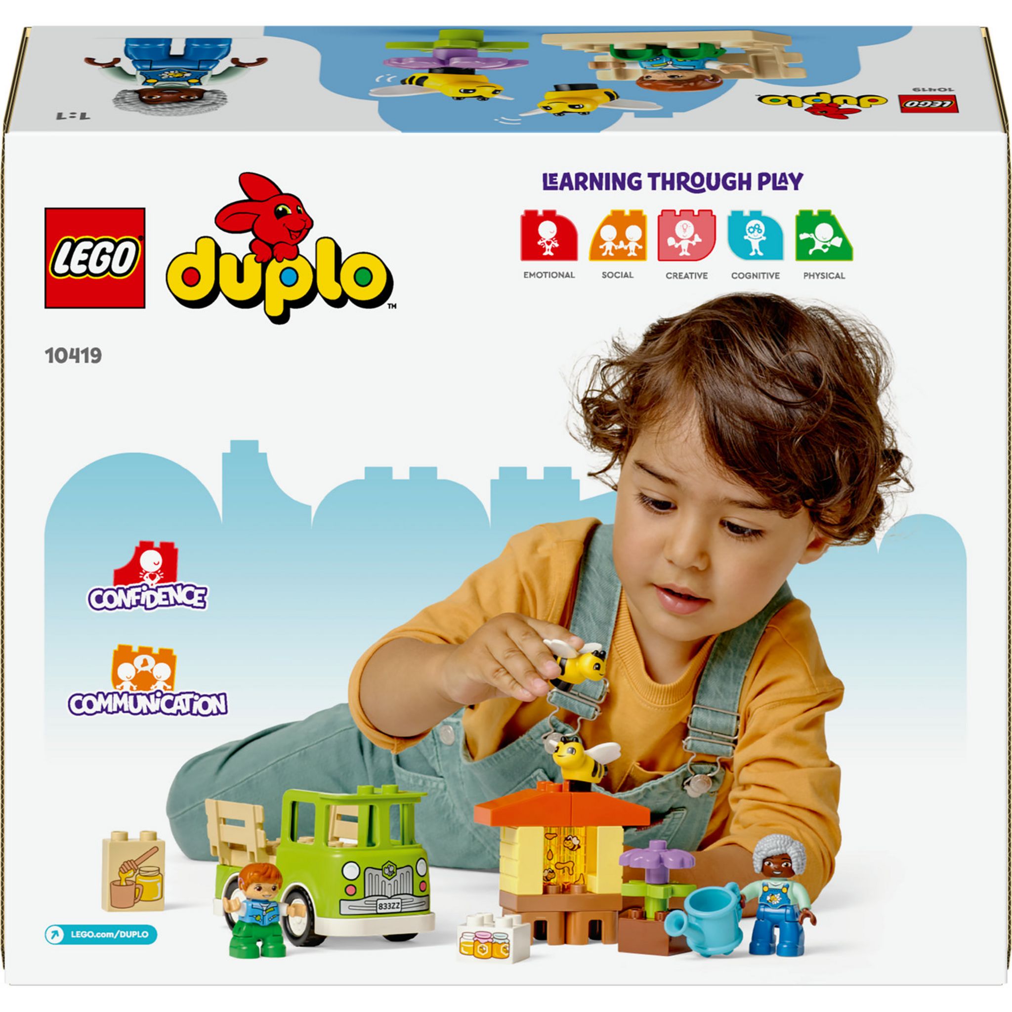 Voir la diapositive 7 : LEGO DUPLO Ma Ville 10419 Prendre Soin des Abeilles et des Ruches, Jouet Éducatif pour Enfants, 2 Figurines d'Abeilles