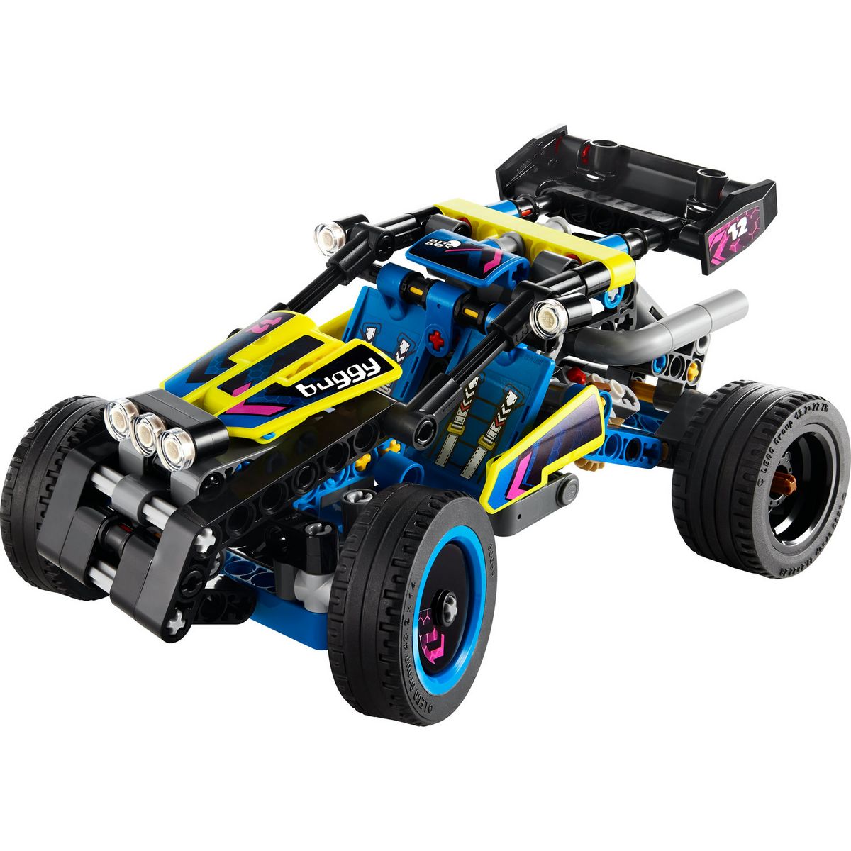 LEGO Technic 42164 Le Buggy Tout-Terrain de Course, Véhicule de Rallye, Jouet de Construction de Voiture de Course