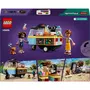 LEGO Friends 42606 Le Chariot de Pâtisseries Mobile, Jouet Éducatif avec Figurines Aliya, Jules et le Chien Aira