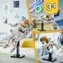 LEGO Creator 3en1 31152 L’Astronaute dans l’Espace, Jouet de Construction avec Chien et Navette Spatiale, Décoration
