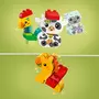 LEGO DUPLO My First 10412 Le Train des Animaux, Jouet à Roues pour Enfants, Animaux Créatifs à Construire