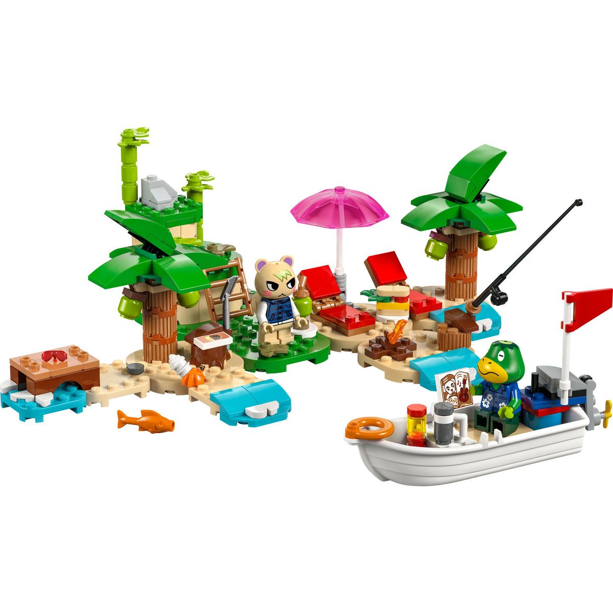 LEGO LEGO Animal Crossing 77048 Excursion Maritime d'Amiral, Jouet Créatif pour Enfants