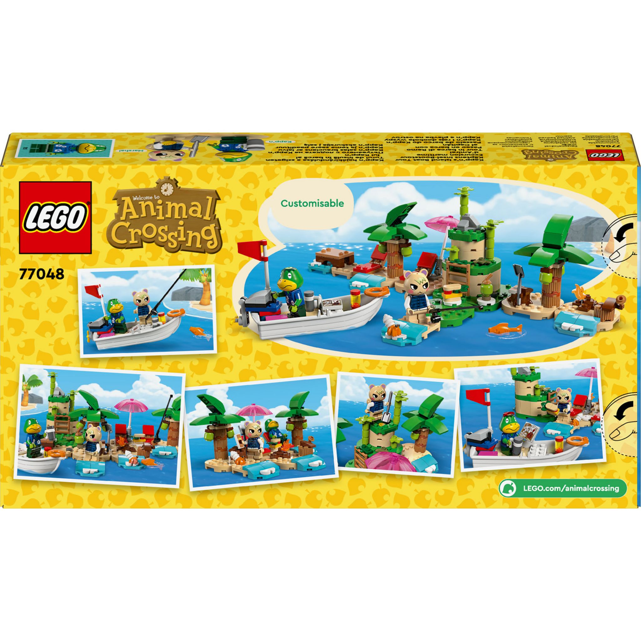 Voir la diapositive 4 : LEGO LEGO Animal Crossing 77048 Excursion Maritime d'Amiral, Jouet Créatif pour Enfants