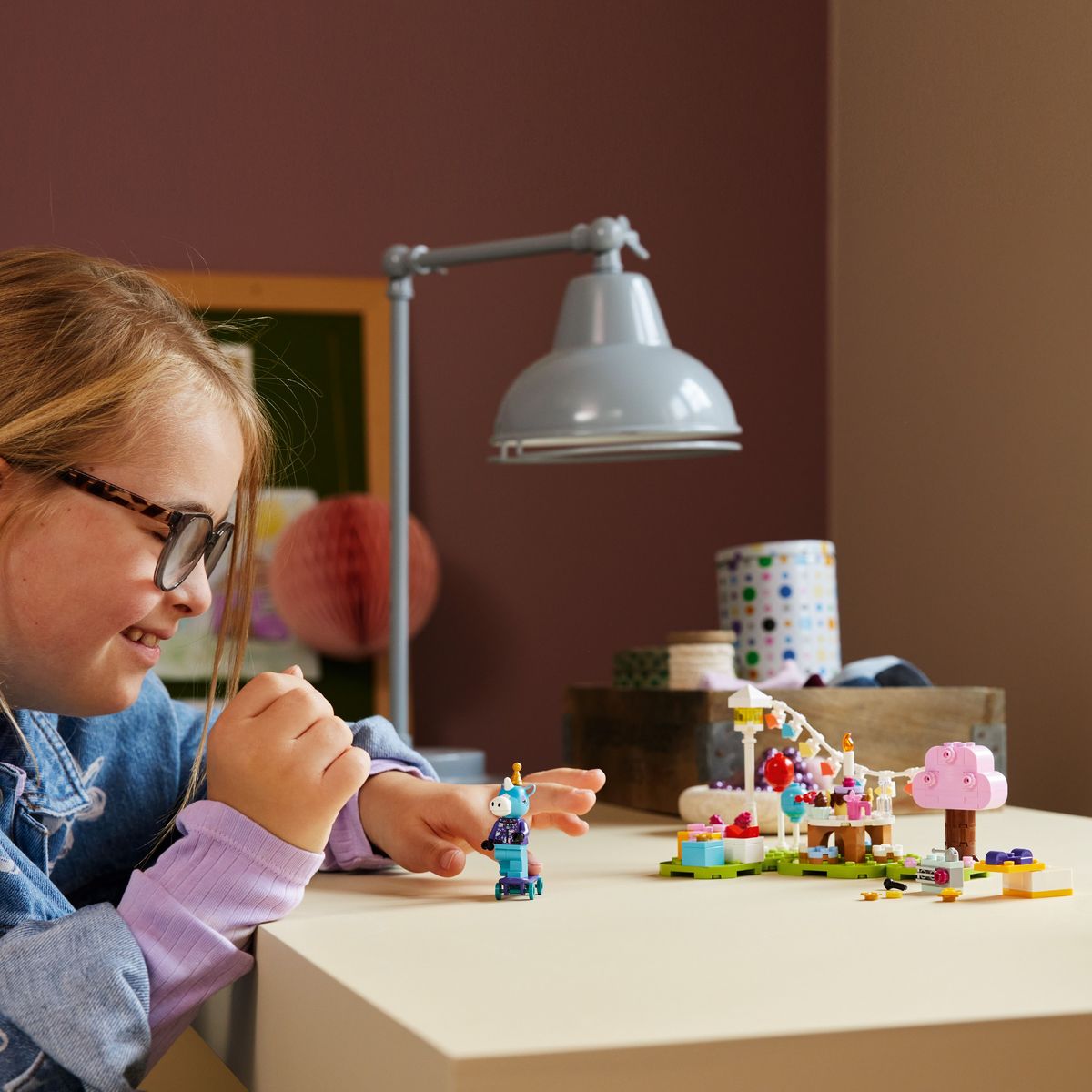 LEGO LEGO Animal Crossing 77046 Goûter d'Anniversaire de Lico, Jouet de Construction Créatif