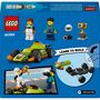 Voir la diapositive 8 : LEGO City 60399 La Voiture de Course Verte, Jouet pour Garçons et Filles Dès 4 Ans, avec Photographe et Pilote