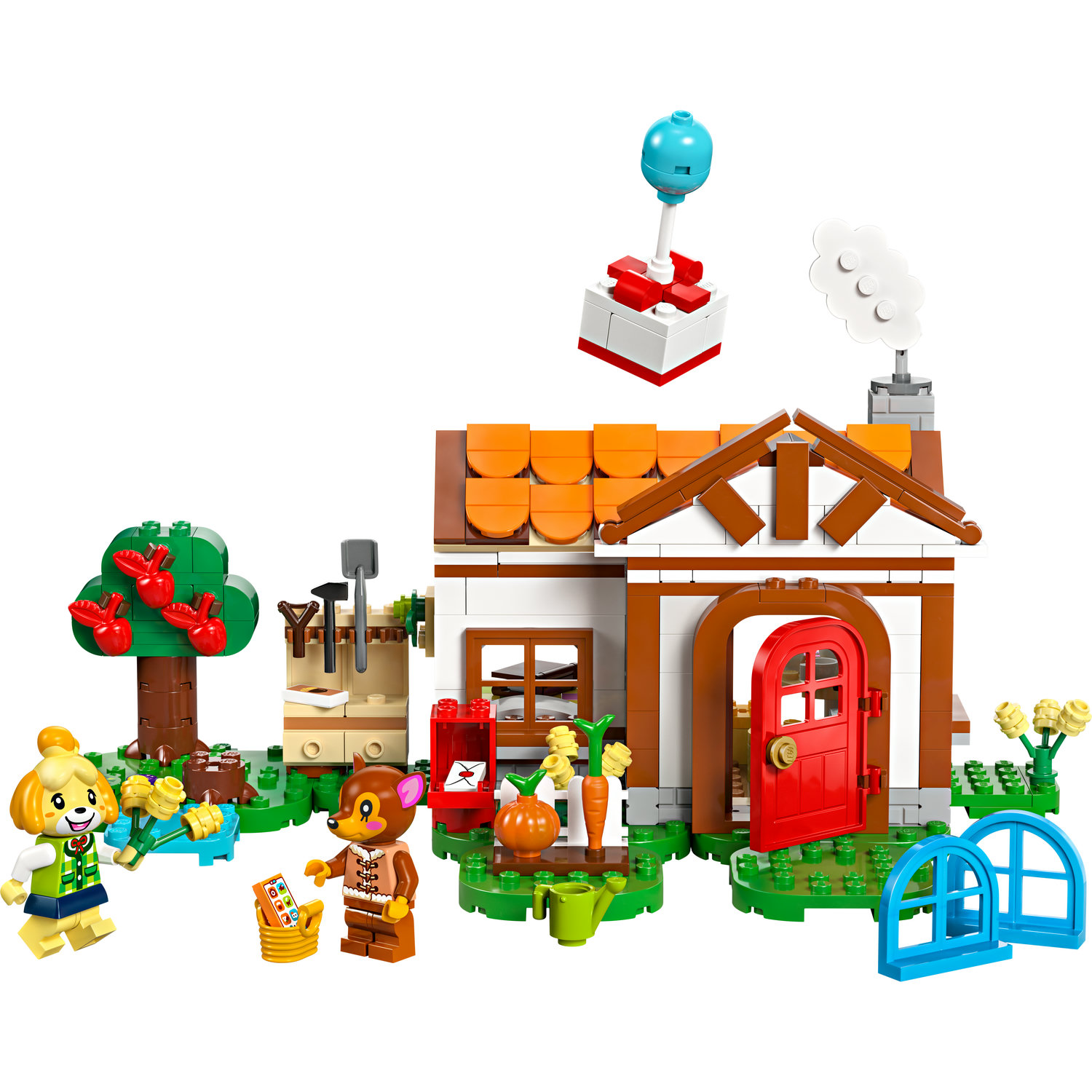 Voir la diapositive 2 : LEGO LEGO Animal Crossing 77049 Marie en Visite, Jouet de Construction, avec 2 Minifigurines