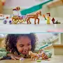 LEGO Disney Princess 43233 L’Histoire de Belle - La Calèche, Jouet avec Mini Poupée Princesse, La Belle et la Bête