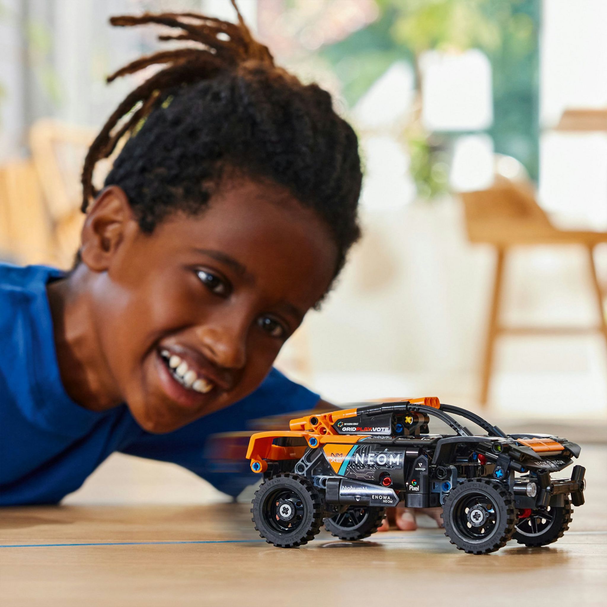 Voir la diapositive 7 : LEGO Technic 42166 NEOM McLaren Extreme E Race Car, Jouet de Voiture à Rétrofriction pour Enfants, à Construire