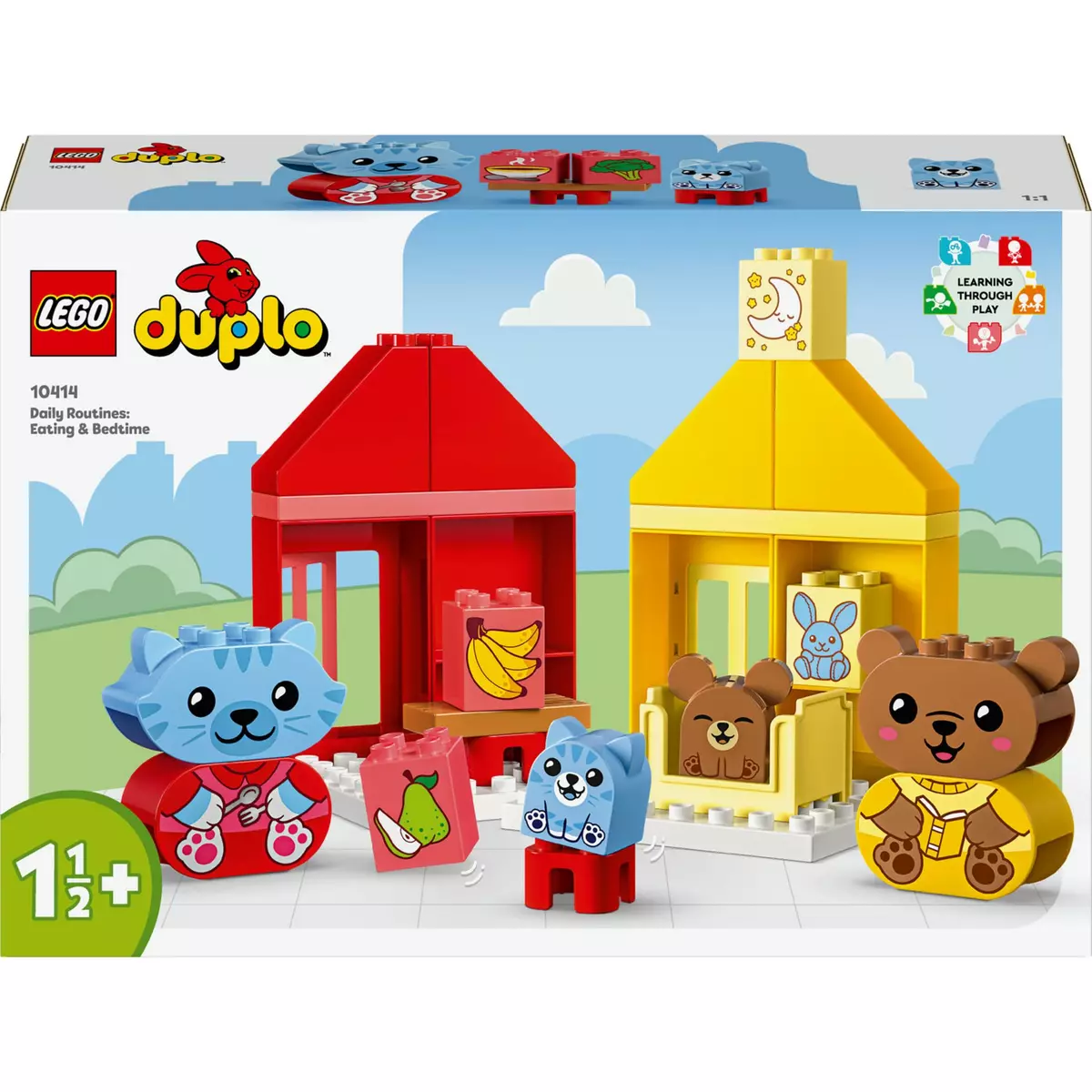 LEGO DUPLO 10993 - La cabane dans l’arbre 3-en-1, Jouet Éducatif pour  Enfants Dès 3 Ans, Filles et Garçons, avec 4 Figurines Animaux, des Briques  et Toboggan pas cher 