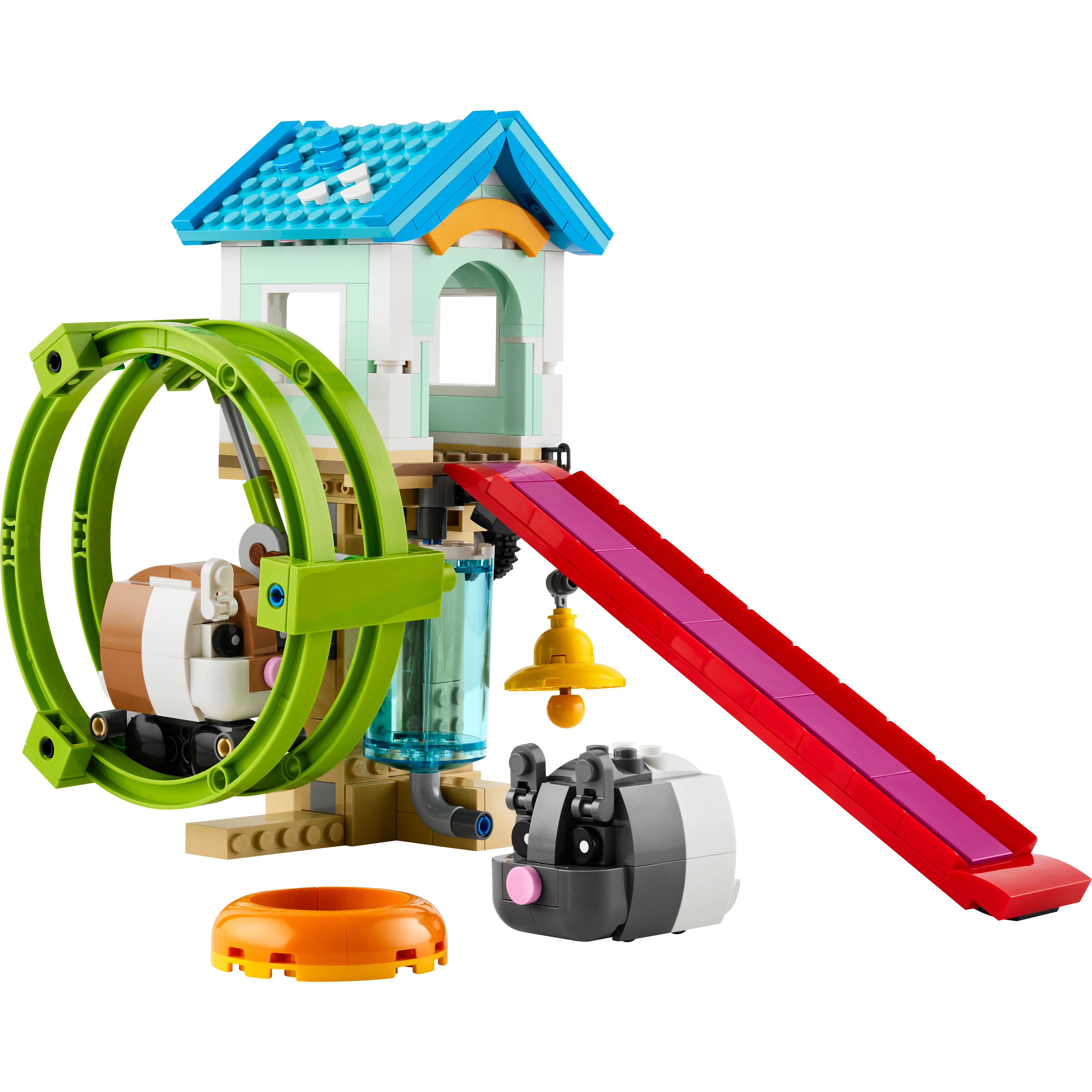 Voir la diapositive 2 : LEGO Creator 3en1 31155 La Roue du Hamster, Jouets Transformables pour Hamster avec Maison et Accessoires