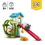 Voir la diapositive 2 : LEGO Creator 3en1 31155 La Roue du Hamster, Jouets Transformables pour Hamster avec Maison et Accessoires
