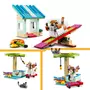 LEGO Creator 3en1 31155 La Roue du Hamster, Jouets Transformables pour Hamster avec Maison et Accessoires