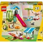 LEGO Creator 3en1 31155 La Roue du Hamster, Jouets Transformables pour Hamster avec Maison et Accessoires