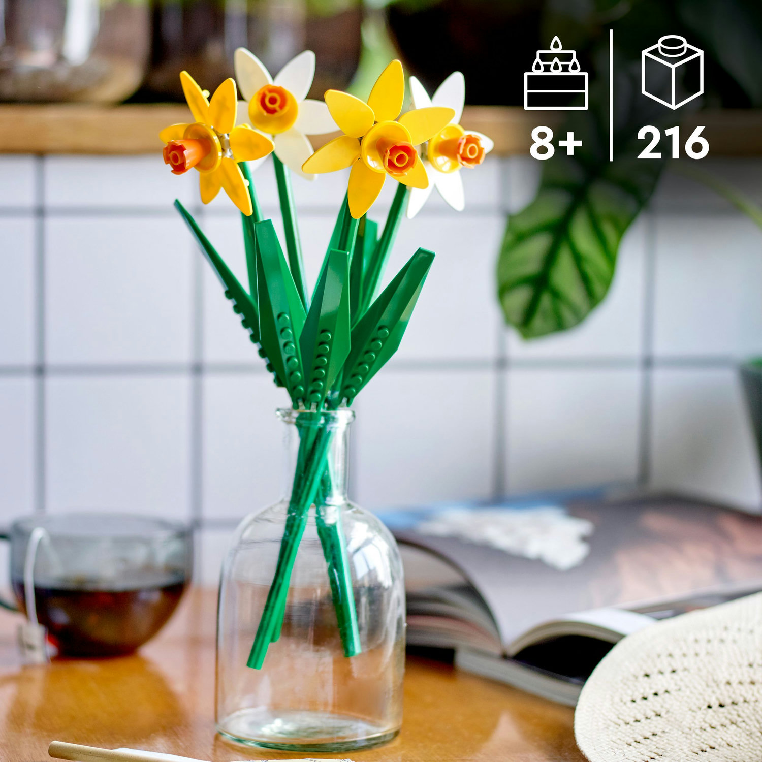 Voir la diapositive 3 : LEGO Creator 40747 Les Jonquilles, Kit de Construction de Fleurs Artificielles, Cadeau pour Adolescentes et Enfants