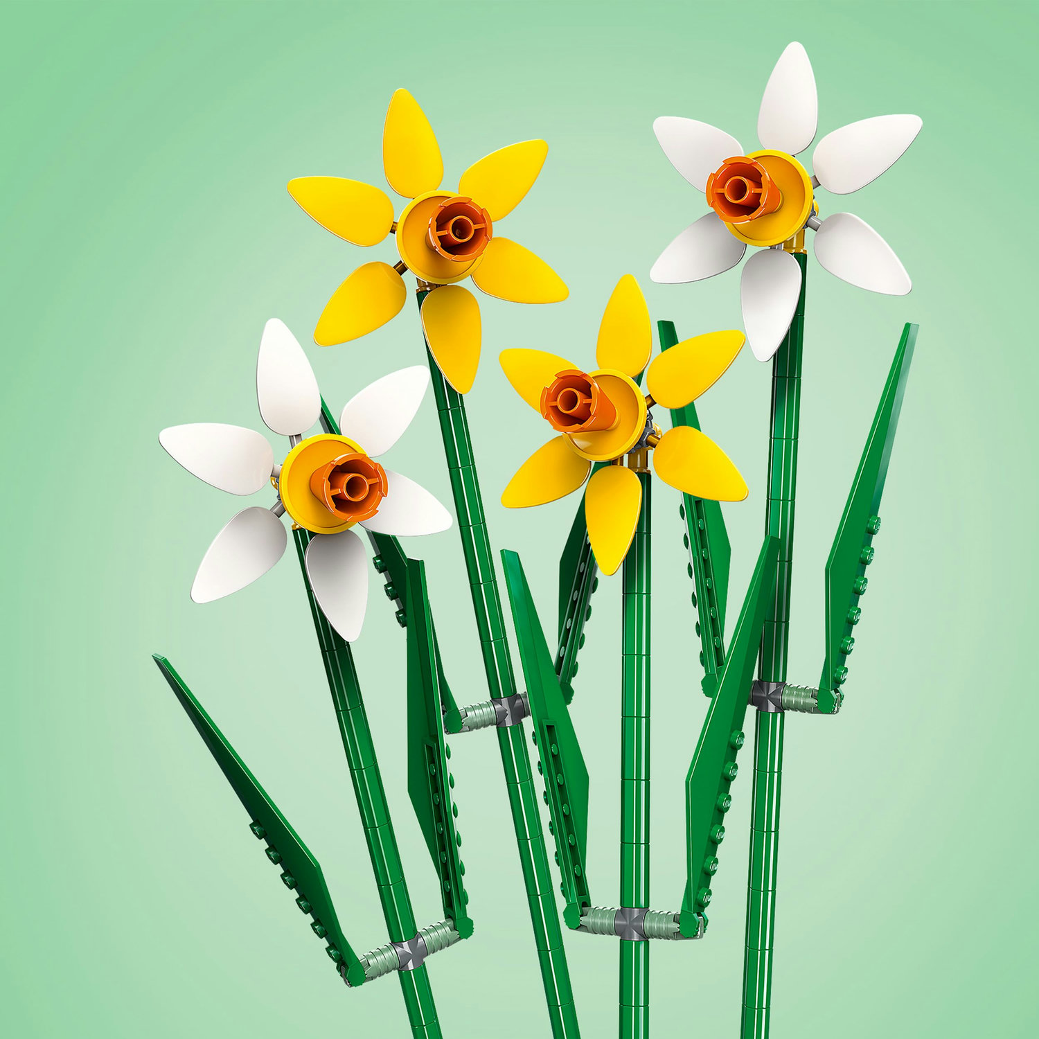 Voir la diapositive 4 : LEGO Creator 40747 Les Jonquilles, Kit de Construction de Fleurs Artificielles, Cadeau pour Adolescentes et Enfants