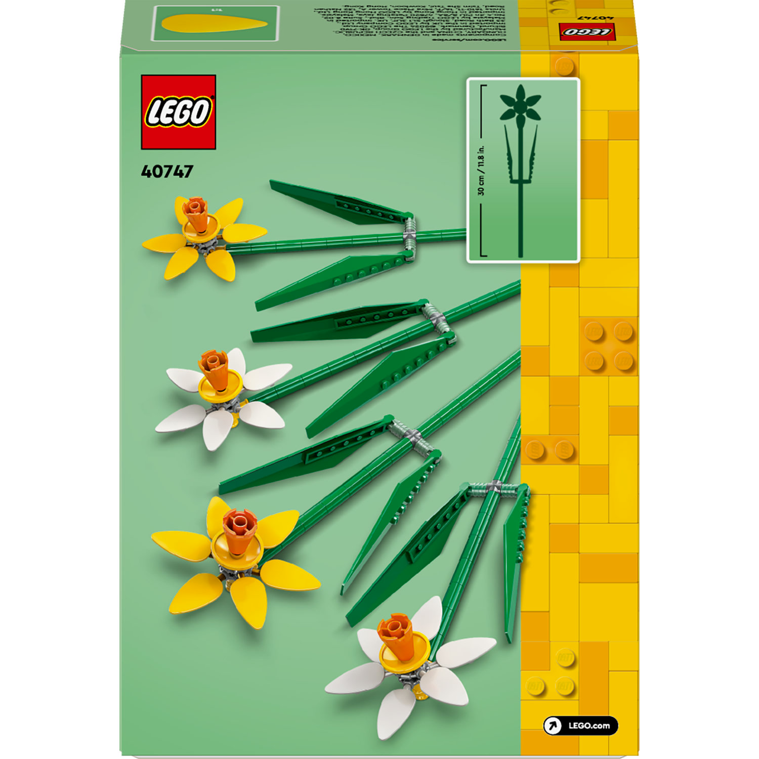 Voir la diapositive 8 : LEGO Creator 40747 Les Jonquilles, Kit de Construction de Fleurs Artificielles, Cadeau pour Adolescentes et Enfants