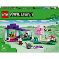 LEGO Minecraft 21241 La Cabane Abeille, Jouet, Ferme avec Maison, Zombie et  Figurines Animaux - ADMI