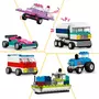 LEGO Classic 11036 Les Véhicules Créatifs, Maquette de Voiture, Véhicule de Police, Camion et Autres