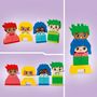 Voir la diapositive 4 : LEGO DUPLO My First 10415 Fortes Émotions et Grands Sentiments, Jouet pour Bébés, 23 Briques Colorées et 4 Personnages